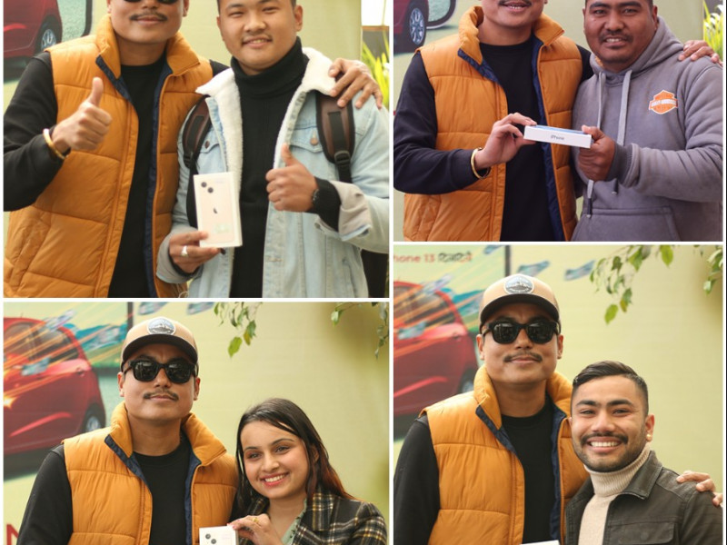फोनपेको ‘झट्ट ट्रान्सफर, चट्ट कार’ योजनाका ३० विजेताले पाए आइफोन 